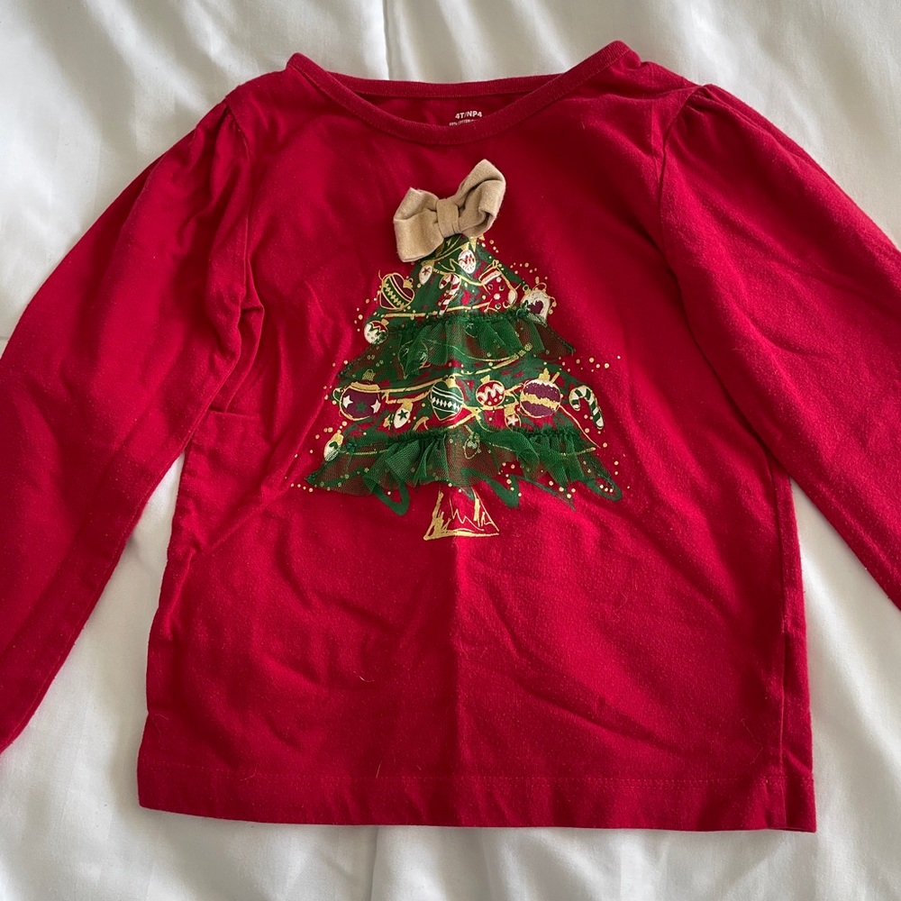 Toddler long sleeve Christmas shirt
